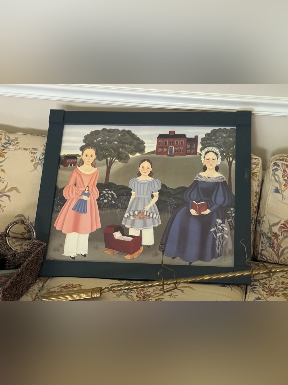 Framed print of "The Younger Generation,"